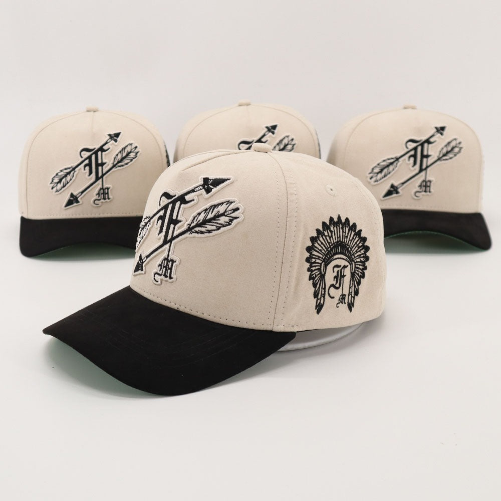 FINO STAPLE ALL SUEDE SNAPBACK