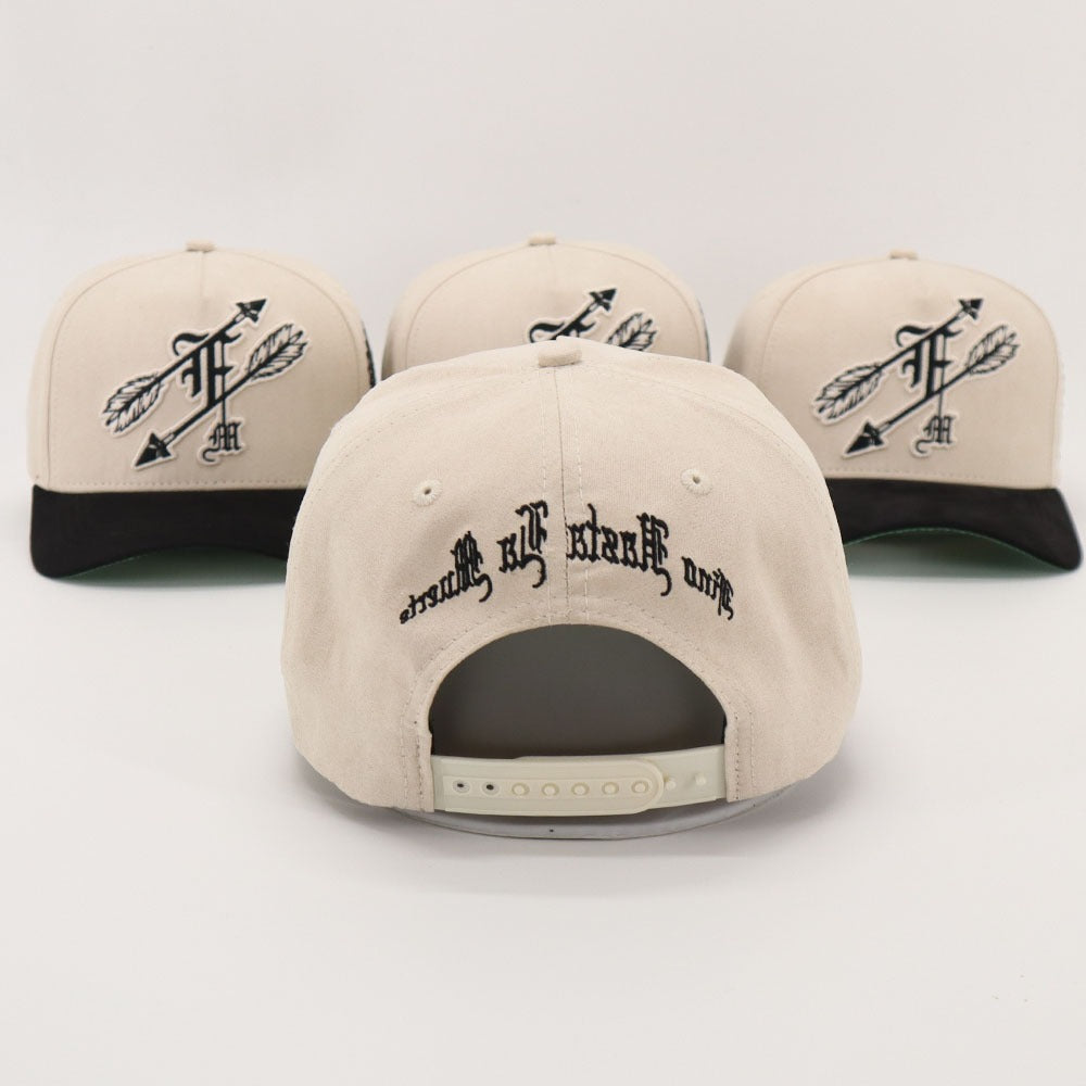 FINO STAPLE ALL SUEDE SNAPBACK