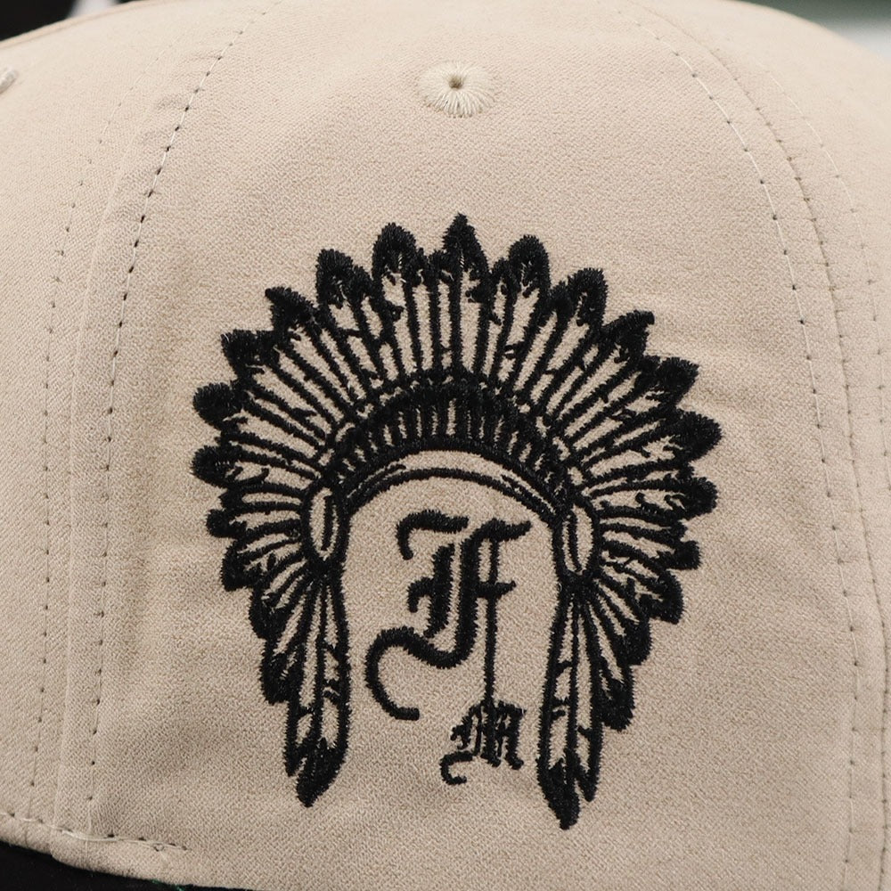 FINO STAPLE ALL SUEDE SNAPBACK
