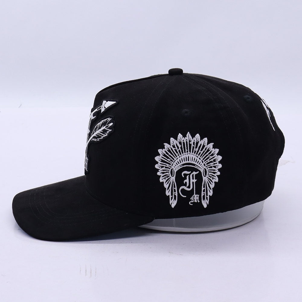 FINO STAPLE ALL SUEDE SNAPBACK